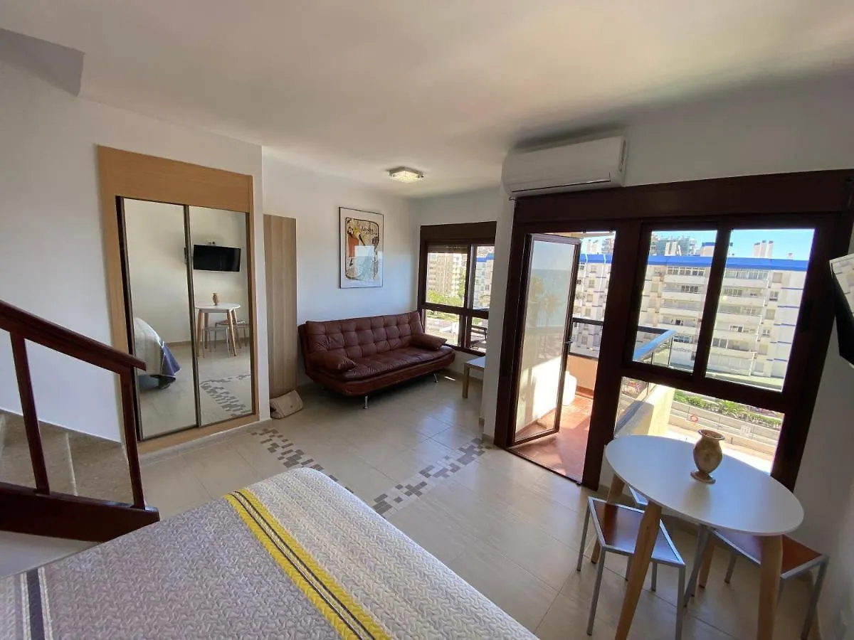 מלון דירות אפרטהוטל Benalmadena Aloha Playa Sea View Loft